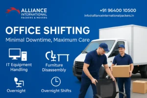 Office Shifting, Corporate Moves, Company Relocation, Relocation Services, Packers and Movers